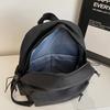 Minimalist Backpack for Women and Men Lightweight Nylon School Bag with Front Pocket