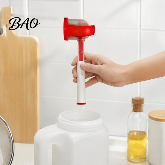 Shaker Cup Filling Attachment Adjustable Protein Powder Scoop And Funnel Dispenser Set, Measuring Tool with Extendable Handle for Powder, Shakes,
