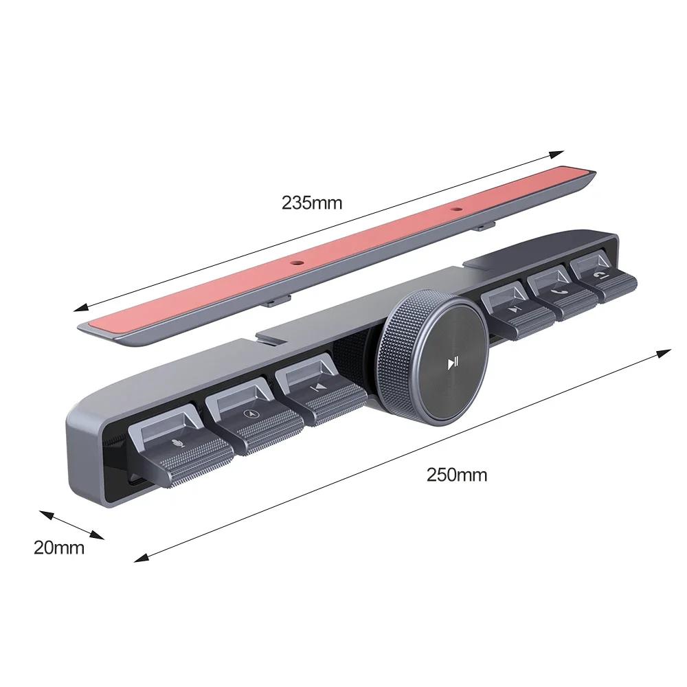 Smart Steering Wheel Controller Wireless Control Button With Ambient Light Intelligent Control Volume For Navigation Player