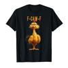 Funny F-Caw-F Chicken FCAWF Chicken Meme T-shirt For Men Women 100% Cotton T Shirts Short Sleeve Tops P440