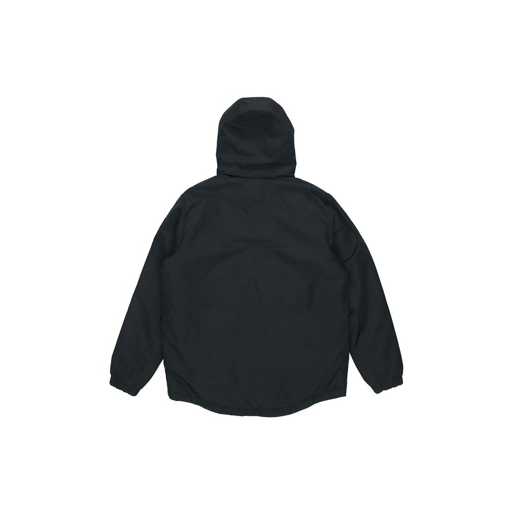 Adidas Neo Striped Print Sports Hooded Cotton Jacket Winter Men Jacket Black H45251