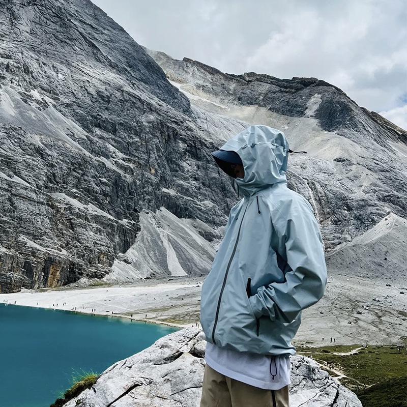 Bird's LT Unisex Waterproof Hardshell Rain Jacket - Three-Layer, Spring/Autumn Mountaineering & Casual Outerwear