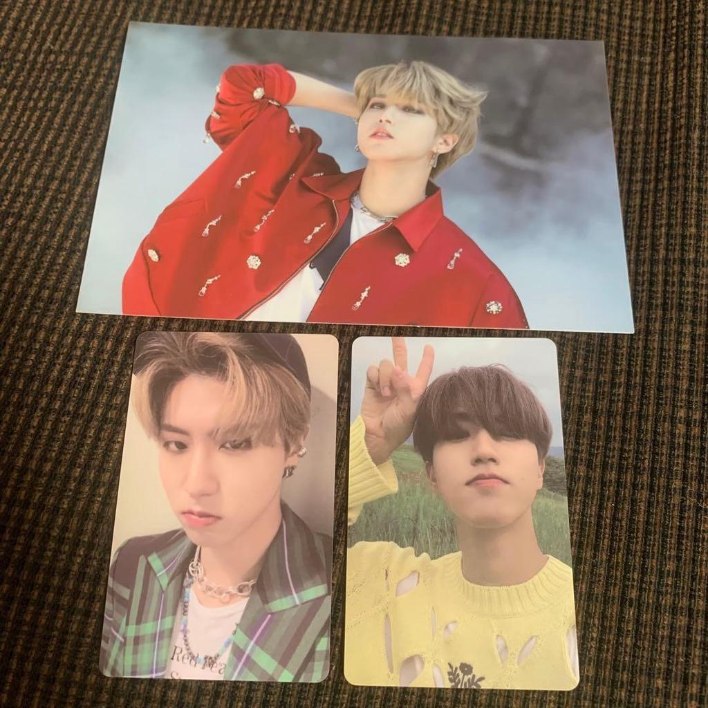 [USED] StrayKids Han Ji-sung Lakidro Trading Card Postcard NOEASY