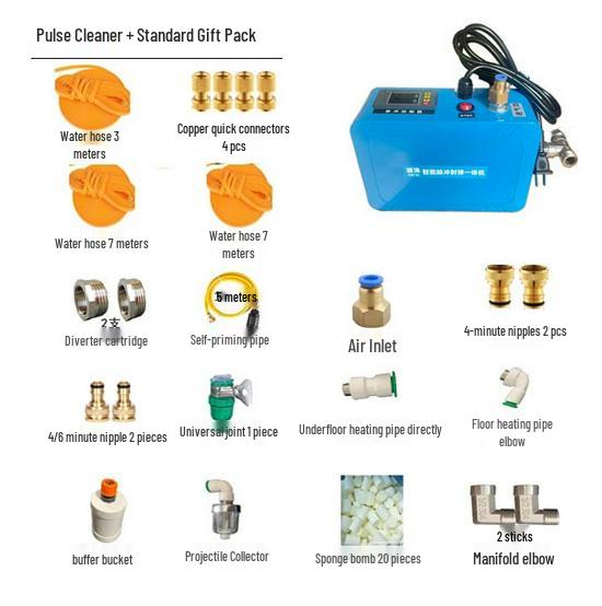 Portable High-Pressure Hot Water Heater & Floor Heating Pipe Cleaning Machine