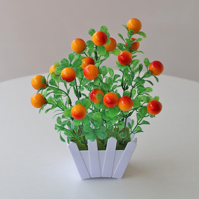 Eucalyptus Bonsai Artificial Green Plant for Home Decoration