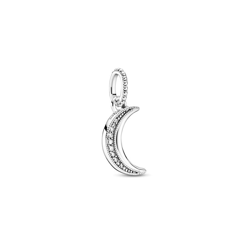 Pandora Shining Crescent Moon Pendant 399184C01
