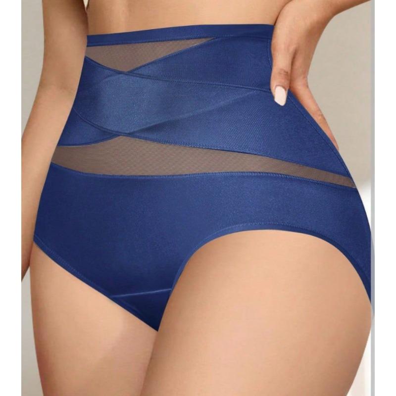 Women High Waist Seamless Tummy Control Breathable Thin Body Shaping Shapewear Pants