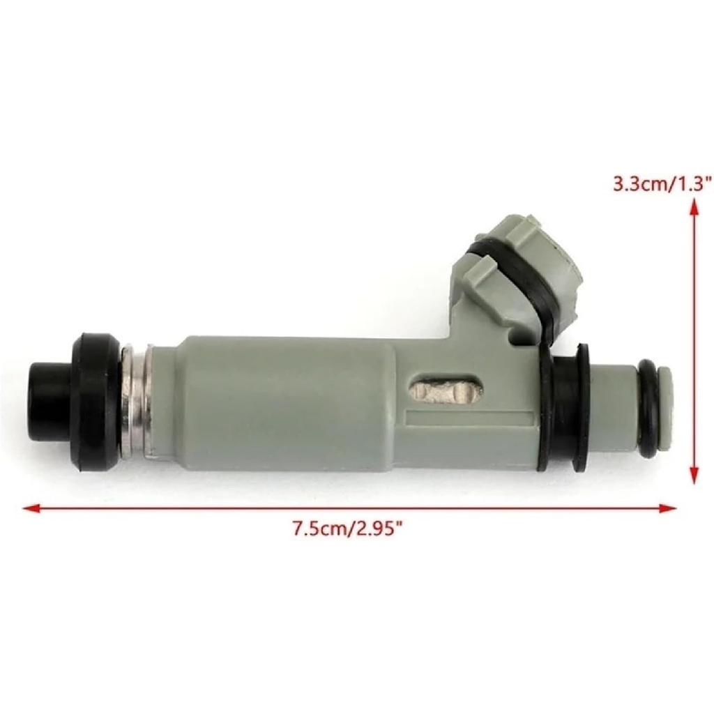 3X Fuel Injector Nozzle Compatible With Toyota Soluna Corolla AE11 Sprinter Trueno Spacio 1.5L 1.6L 23209-15040 23250-15040