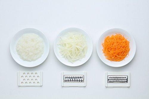 D&S 5-Blade Chopper, Red, Multi-Food Cutter with Paddle, Manual Food Chopper, 900ml, Pull-to-Mix, DS.6973