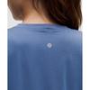 Lululemon Swiftly Relaxed Short Sleeve Shirt Hip Length  Updated Fit Brilliant Blue Brilliant Blue