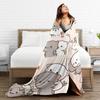 Bubu Dudu Süßer Cartoon-Bär Charakter Warme Weiche Decke Kawaii Panda Plüsch Überwurfdecke Schlafzimmer Flanell Bettüberwurf Sofabezug