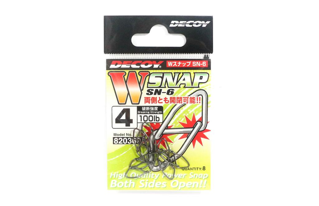 Decoy SN-6 W Snap Powerful Dual Snap Size 4 (0360)