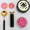 3 Pcs Wax Seal Warmer Melting Set Melting Spoon Wax Seal Stamp Handle for Stamp Sealing Gift Wrapping Private Envelope