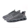 Running Shoes Durable Woven Breathable Anti-slip Men Shoes Comfortable Lightweight Soft Mesh Lace-up Sports Shoes Men