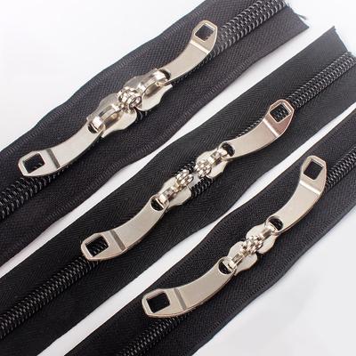 1 Paar Reißverschluss-Reparatur-Sets, Reißverschlussschieber, 5#/8#10#, DIY-Reißverschlusskopf, Metallzugschieber, Taschenzubehör