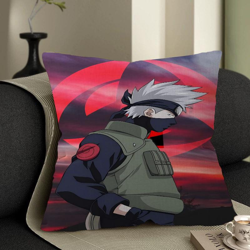 Hatake Kakashi Kuddfodral Tecknad Gåva Kuddfodral Sovrum Hem Soffa Stol Säte Dekor Kuddfodral