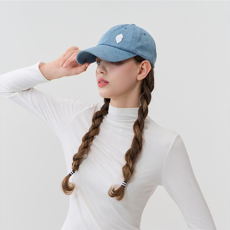 Baleudo Denim Cotton Logo Ball Cap