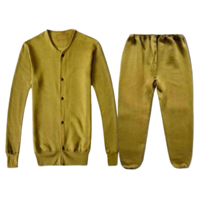 

Мужской утепленный хлопковый флисовый комплект XL