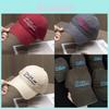 Cap Unisex Adjustable Cotton Embroidered Letter Baseball Hat For Autumn And All Seasons