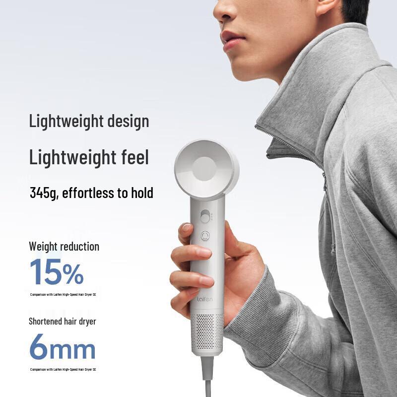 Laifen SE Lite Hochgeschwindigkeits-Haartrockner CN-Stecker (Adapter enthalten)
