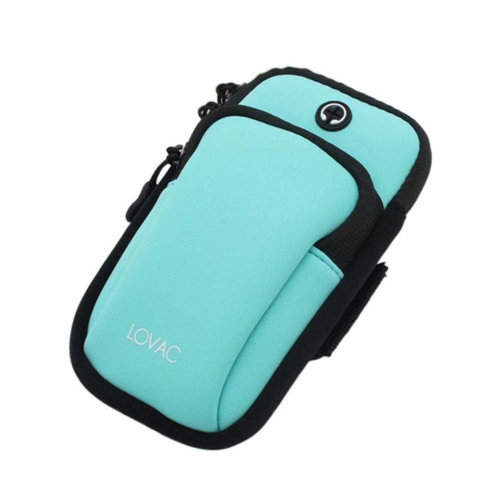 

Case Cover Wrist Phone Bag Protective Sports Arm Bag Storage Organizer Running Phone Bag Universal озеро синий