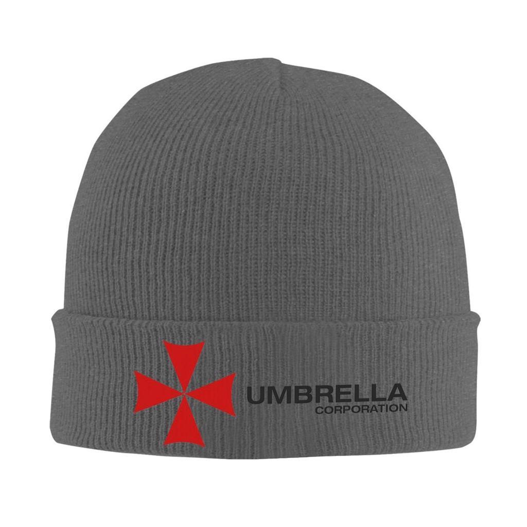 Umbrellas Biohazard Countermeasure Warm Knitted Cap Hip Hop Bonnet Hat Autumn Winter Outdoor Beanies Hats for Unisex Women Adult