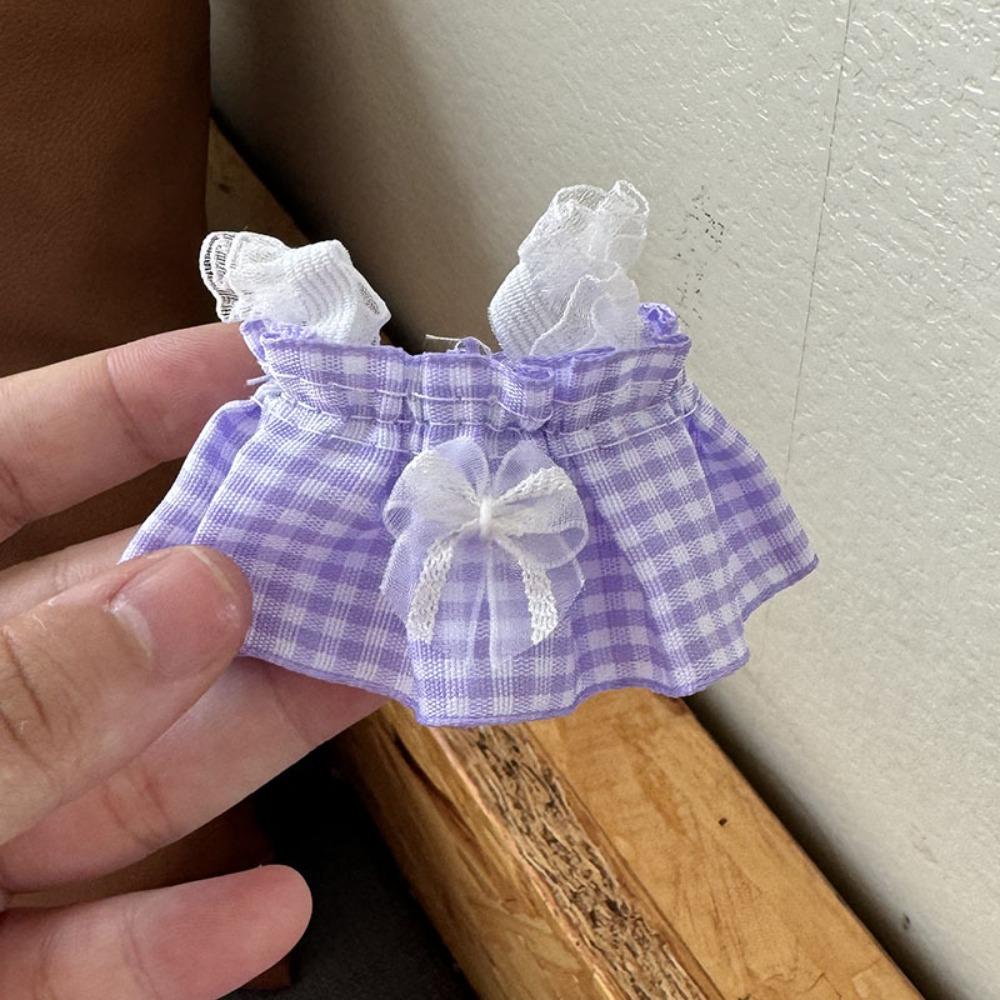 Cotton Princess Dress Plush Dolls Clothes for 15cm Cotton Doll/EXO Idol Dolls Clothes Decoration