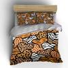 Animal Print Hearts Pattern Set  Kid'S And Adults' Bedroom Decor, Exquisite Three-Piece Bedding Set Gift