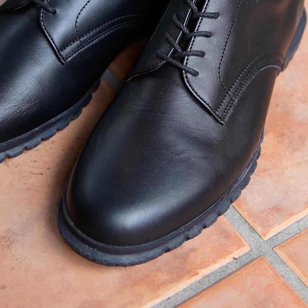 Černé tenisky velikosti L, nepromokavé, business boty [Spingle] SP-6153 (26,5 cm) pánské