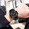 Waterproof Dual Display Alarm Clock Sports Watch for Teens and Men