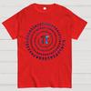 Pi Spiral Cotton Summer Casual Cool Loose T-Shirt