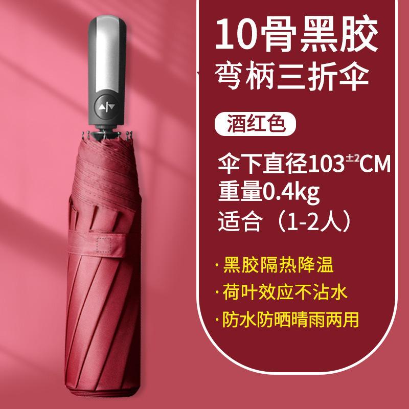 8 bone uv automatic advertising umbrella custom unisex vinyl sunscreen weather and rain advertising umbrella wholesale can be printed LG