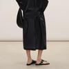 LESS 2026 Spring Pleated Midi Skirt