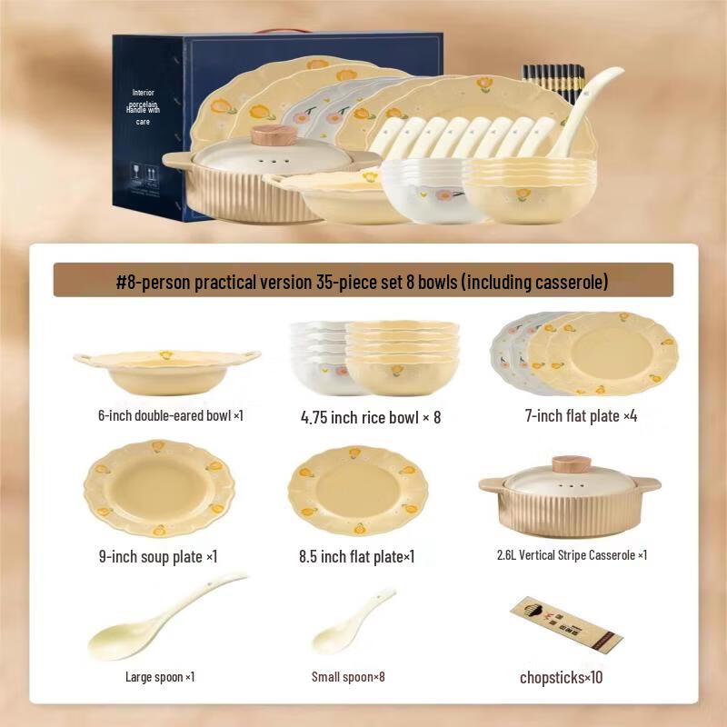 Wuhe Ceramic Tableware Set