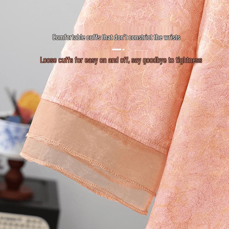 Mid-Aged Women's New Chinese Embroidered Summer Top