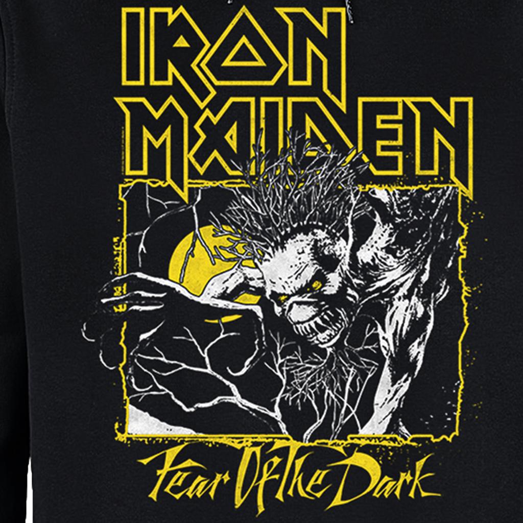 Amplified Unisex Adult Fear Of The Dark Iron Maiden Hoodie