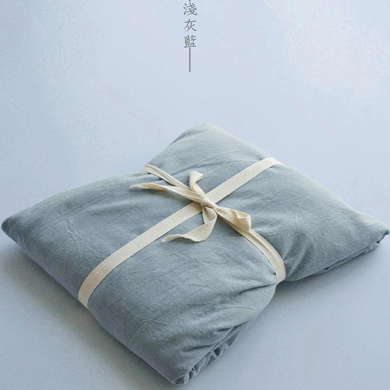 Ins Style Anti-pilling Four Seasons Brushed Thick Bed Sheet for Single Double Dormitory Home Use