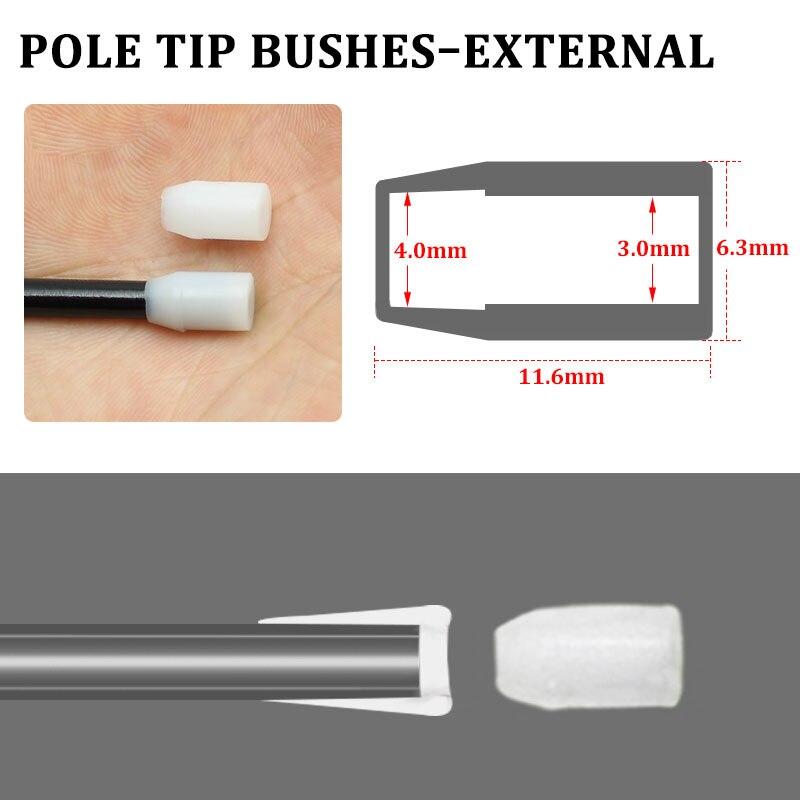 5pcs Carp Fishing Accessories Pole Elastic Connector for Match Pole Fishing Tackle for Rigs Carp Coarse  Method Fishing Tackle