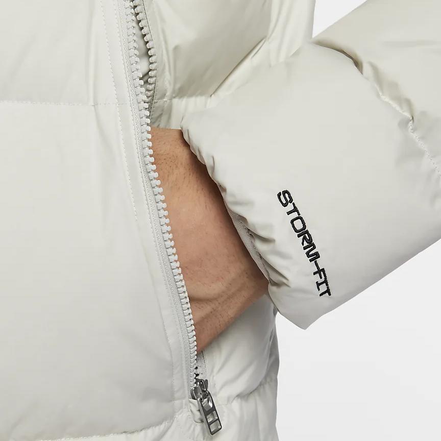 Nike Sportswear Storm-FIT Windrunner Hooded Zip-Up Windbreaker Warm Long Sleeve Down Jacket Men Jacket Khaki DV1132-247