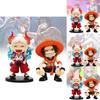 Adorable One Piece Mini Figure Collection Featuring Laughing Ace And Yamato For Enthusiasts