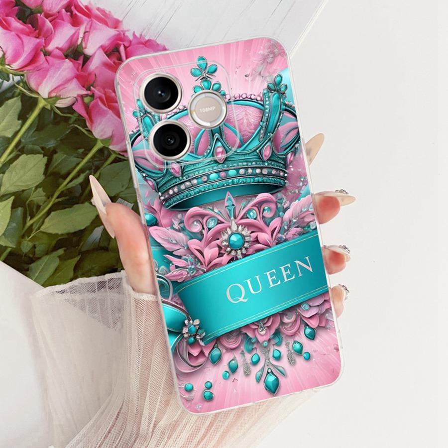 Pro Honor 600 Lite Pouzdro na telefon s počátečním písmenem pro Huawei Y6p Y 7 P Matný zadní kryt Ochrana fotoaparátu Nárazuvzdorná pouzdra