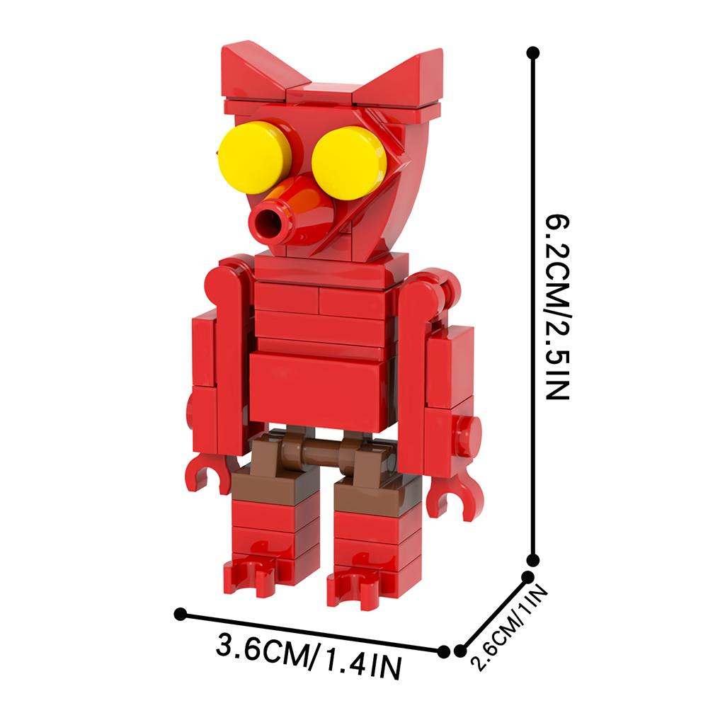 MOOXI Doors Game Monster Characters DIY Diorama Assembly Model Kit For Adults Building Blocks Set Children Toys MOC Bricks Gifts