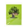 Elegant Birthdays Weddings Greeting Card Elegant 3D Fruit Tree Handmade Greeting Card to Delivery Appreciation