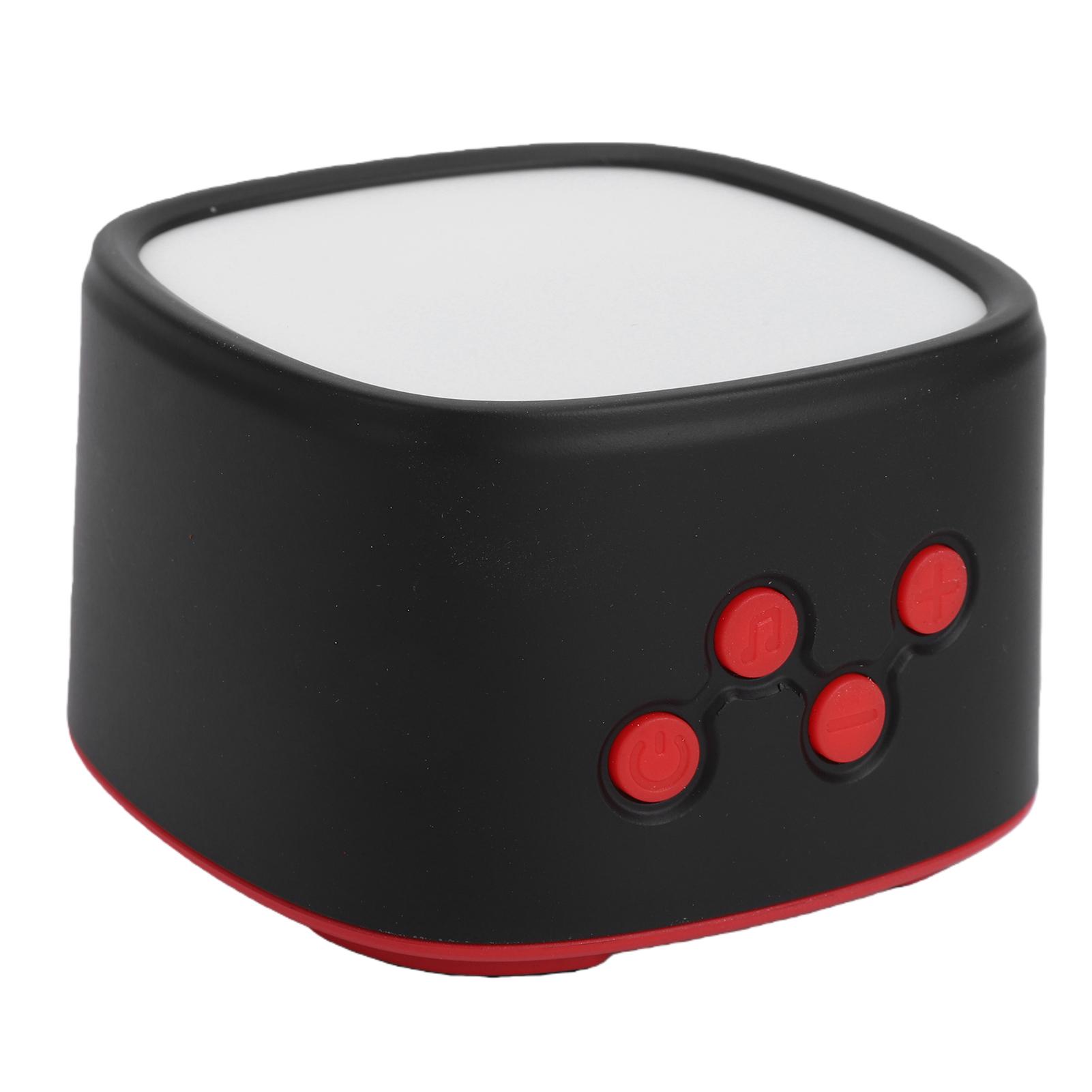 

630nm Red Light Sleep Aid Sound Machine with 8 White Noise Sounds 9 Volume Levels Adjustable Brightness White Noise