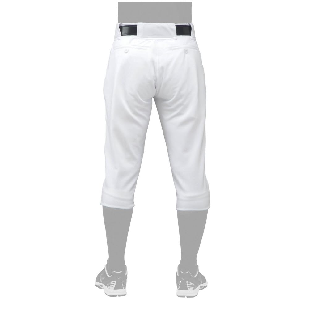 MIZUNO Baseball Uniform GACHI Uniform Regular Type Knee Size 2XO Pants, (Double Pads), 12JD9F60, White,