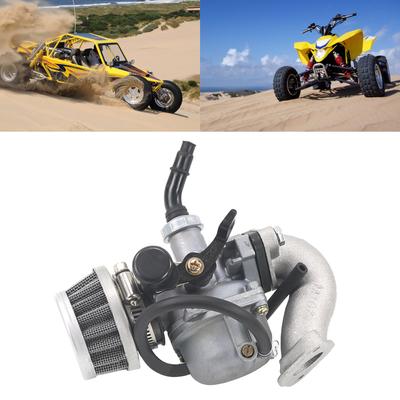 ATV Carburetor PZ19 with Fuel Filter and Air Filter for 70cc 80cc 90cc 110cc ATV Dirt Pit Bike
