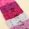 6-Color combination baby headband, fontanelle hat, princess, baby and child cute, no head restraints, bow, baby headband.