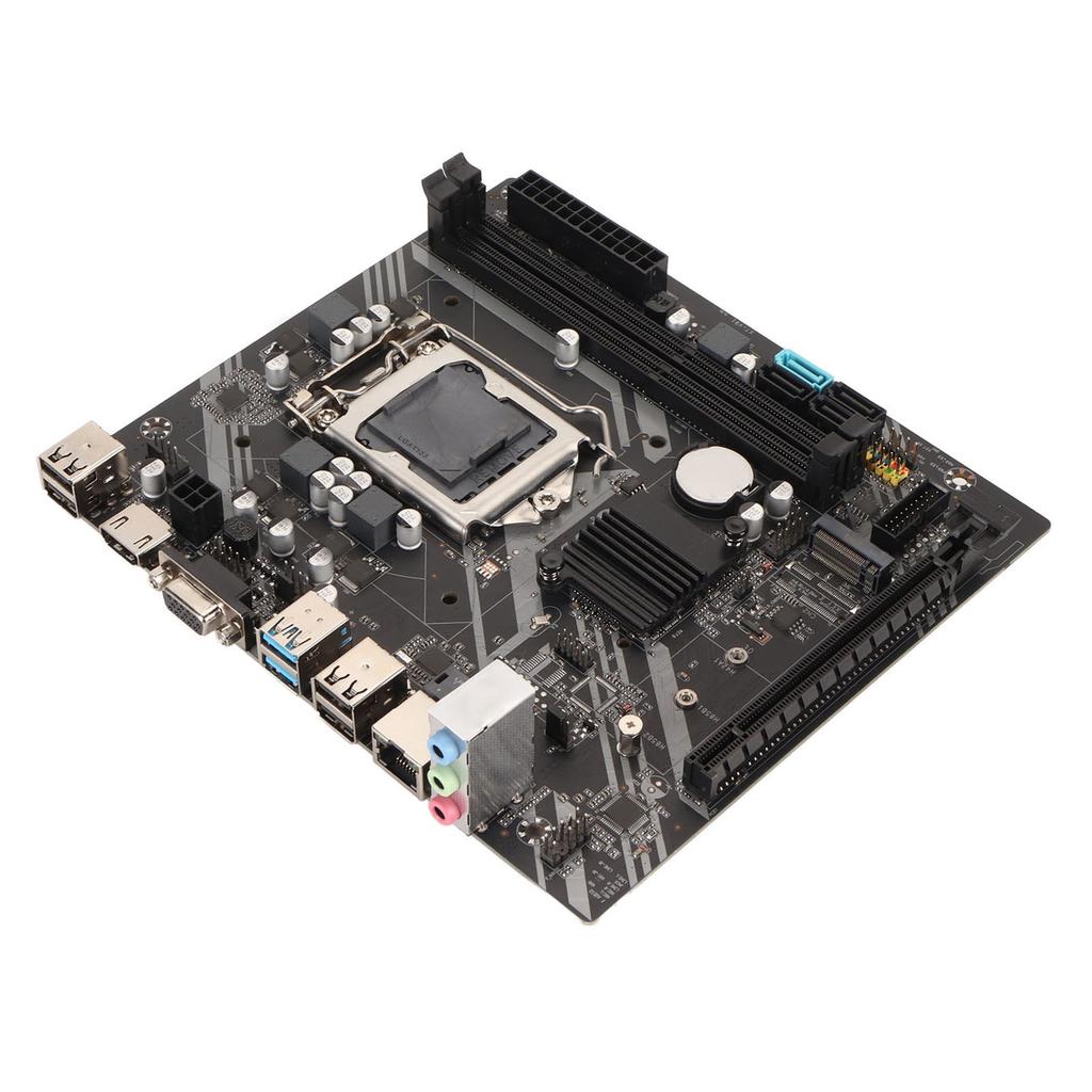 DDR3 Motherboard Double Channel PCIe X16 SATA3.0 DDR3 4 USB2.0 2 USB3.0 3 Phase Power LGA 1155 Motherboard for Computer