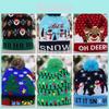Festive Christmas Decoration Knit Beanie Hat With Led Lights For Adults And Kids