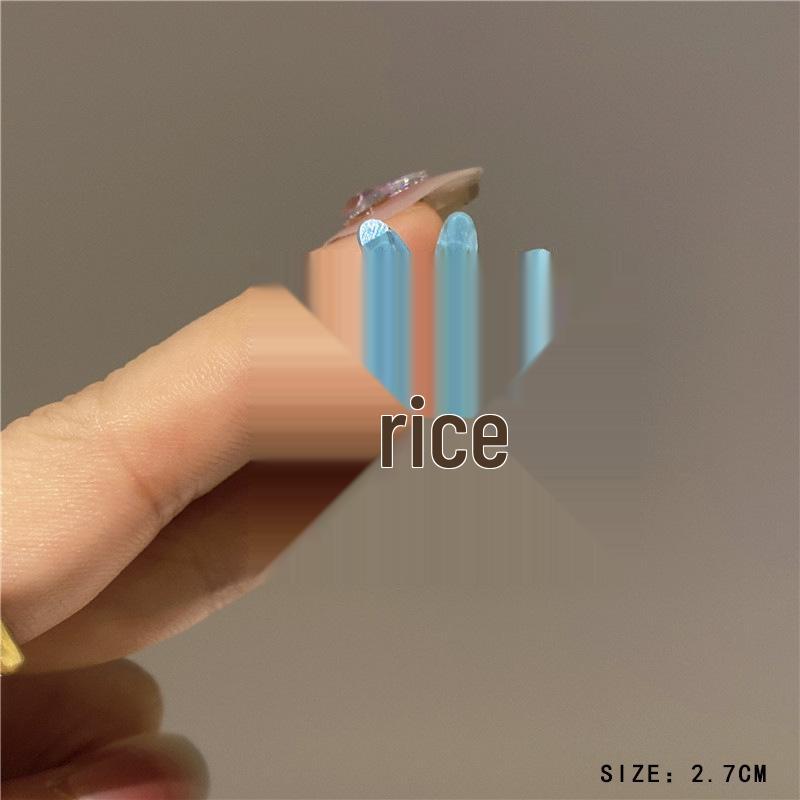 Mini Rhinestone Bow Hair Clip - Korean Style Accessory for Bangs